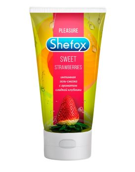 Интимная гель-смазка Shefox «Сладкая клубника» - 50 мл.