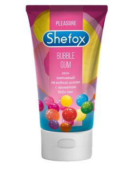 Интимная гель-смазка Shefox «Бабл гам» - 50 мл.