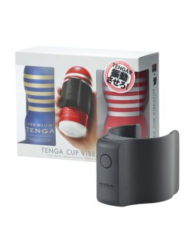 Набор Tenga Cup Vibrator 1st Set: вибратор Cup Vibrator, мастурбатор Original Vacuum Cup, мастурбатор Premium Original Vacuum Cup
