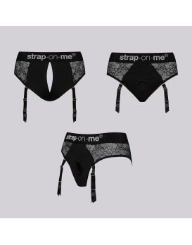 Трусики для фиксации насадок Strap-on-me Harness Lingerie Diva XS