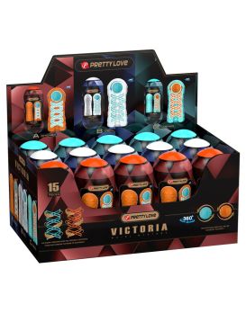 Набор из 15 мастурбаторов Victoria