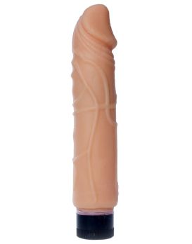 Телесный вибратор-реалистик Real Skin - 22 см.