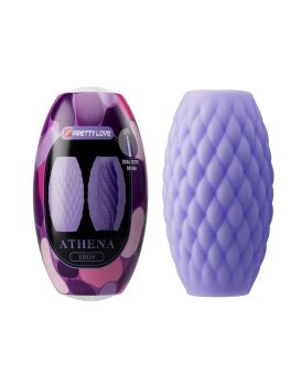 Сиреневый нереалистичный мастурбатор Athena