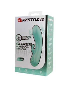 Зеленый мини-вибратор DJ Stick - 12,7 см.