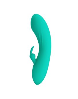Зеленый мини-вибратор DJ Stick - 12,7 см.