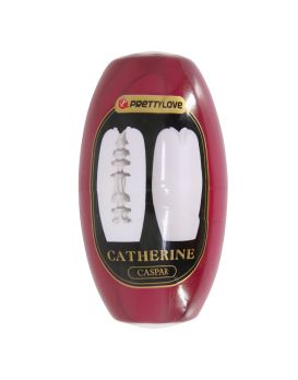 Белый мастурбатор-вагина Catherine