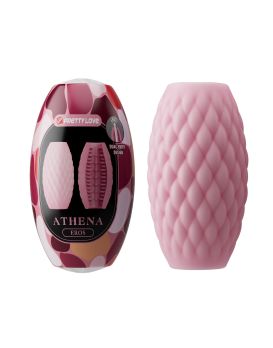 Розовый нереалистичный мастурбатор Athena