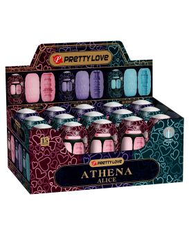 Набор из 15 мастурбаторов Athena Alice