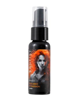 Гель с эффектом вибрации Volcano Of Passion со вкусом вишни - 25 мл.