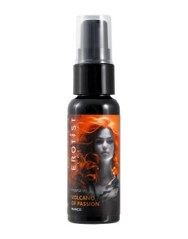Гель с эффектом вибрации Volcano Of Passion со вкусом манго - 25 мл.
