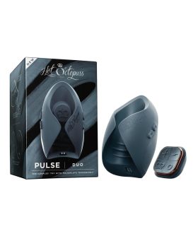 Инновационный мужской вибратор с пультом ДУ Pulse Duo