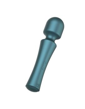 Зеленый wand-вибратор Romp Presto - 20 см.