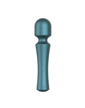 Зеленый wand-вибратор Romp Presto - 20 см.