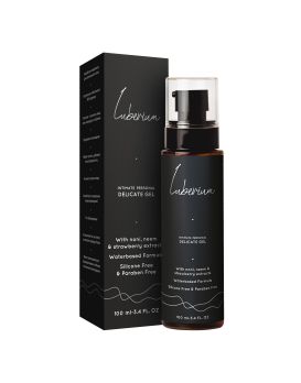 Интимный гель с экстрактами нони, нима и клубники Luberium Delicate Waterbased - 100 мл.