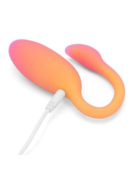 Оранжевый вибратор Flamingo Max