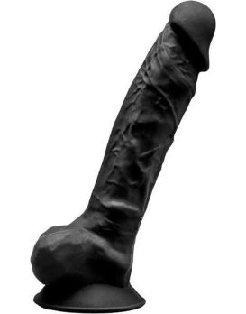 Черный фаллоимитатор SILEXD Model 1 - 20,5 см.