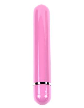 Розовый вибратор The Modest One - 14,5 см.