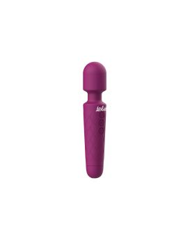 Фиолетовый жезловый вибромассажер Dreaming Wand - 20 см.