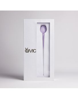 Сиреневый вибростимулятор в форме розы Youvic