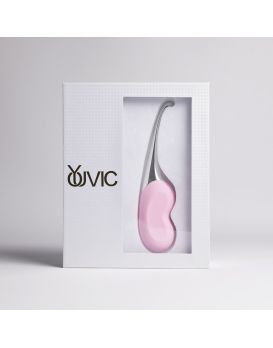 Розовый клиторальный вибростимулятор Youvic