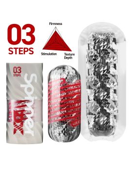Мастурбатор Tenga Spinner DX 03 Steps