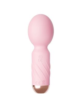 Нежно-розовый мини-вибратор Cute mini Wand