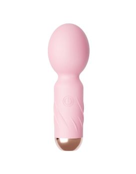 Нежно-розовый мини-вибратор Cute mini Wand