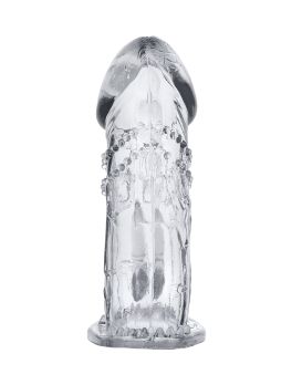 Прозрачная насадка на пенис Uco - 13 см.