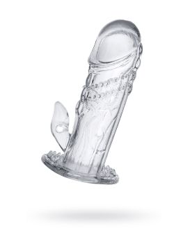 Прозрачная насадка на пенис Uco - 13 см.