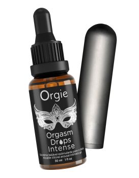 Набор Orgie Orgasmic Bullet: вибропуля и возбуждающий гель Orgasm Drops Intense