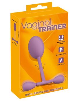 Сиреневый тренажер мыщц тазового дна Vaginal Trainer