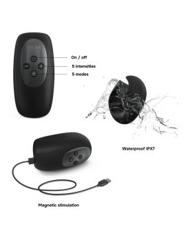 Черный мастурбатор Manwan Sub One