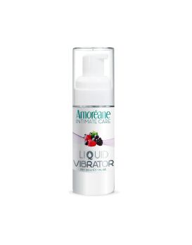 Жидкий вибратор со вкусом лесных ягод  Amoreane Berries - 30 мл.