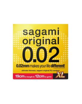 Презерватив увеличенного размера Sagami Original 0.02 XL-size - 1 шт.