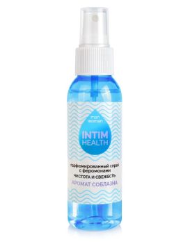Парфюмированный спрей Intim Health для нижнего белья и тела с соблазнительным ароматом - 95 мл.