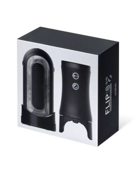 Набор Tenga Flip Zero Electronic Vibrotation: мастурбатор с вибрацией и устройство вращения