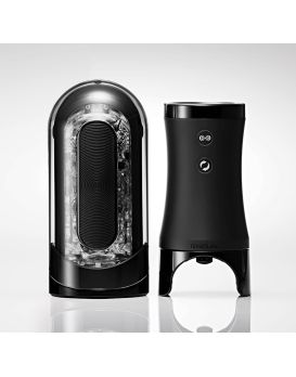 Набор Tenga Flip Zero Electronic Vibrotation: мастурбатор с вибрацией и устройство вращения