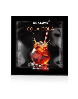 Саше съедобной оральной смазки OraLove с ароматом колы - 3 гр.
