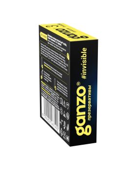 Супертонкие презервативы Ganzo Invisible - 15 шт.