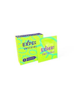 Ультратонкие презервативы Expert Invisible - 3 шт.