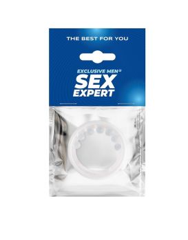 Эрекционное кольцо с мягкой стимулирующей насадкой