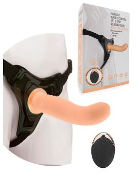 Женский вибрострапон со съемной насадкой и пультом ДУ