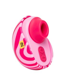 Розовый бесконтактный клиторальный стимулятор Romp Spin