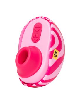 Розовый бесконтактный клиторальный стимулятор Romp Spin