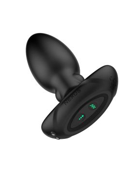 Черная анальная вибровтулка Nexus Beat - 10,8 см.