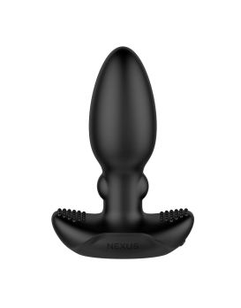 Черная анальная вибровтулка Nexus Beat - 10,8 см.