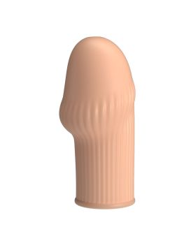 Телесная насадка на пенис Huel - 9 см.