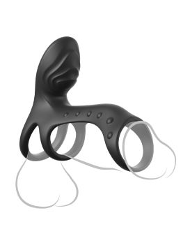 Черная насадка на пенис Ultimate Couples Cage Pro