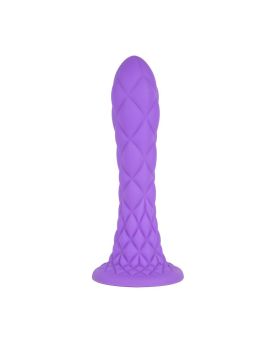 Фиолетовый фаллоимитатор SILEXD Dreamy 7  - 18,5 см.