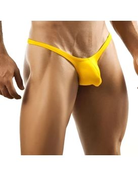 Желтые мужские трусы-стринги